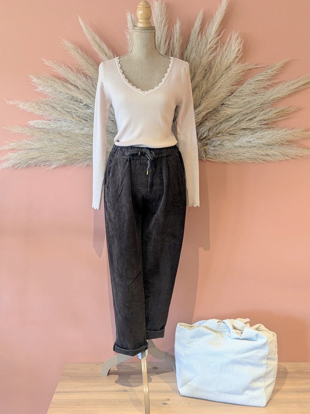 Pantalon Velours Louna - 4 coloris