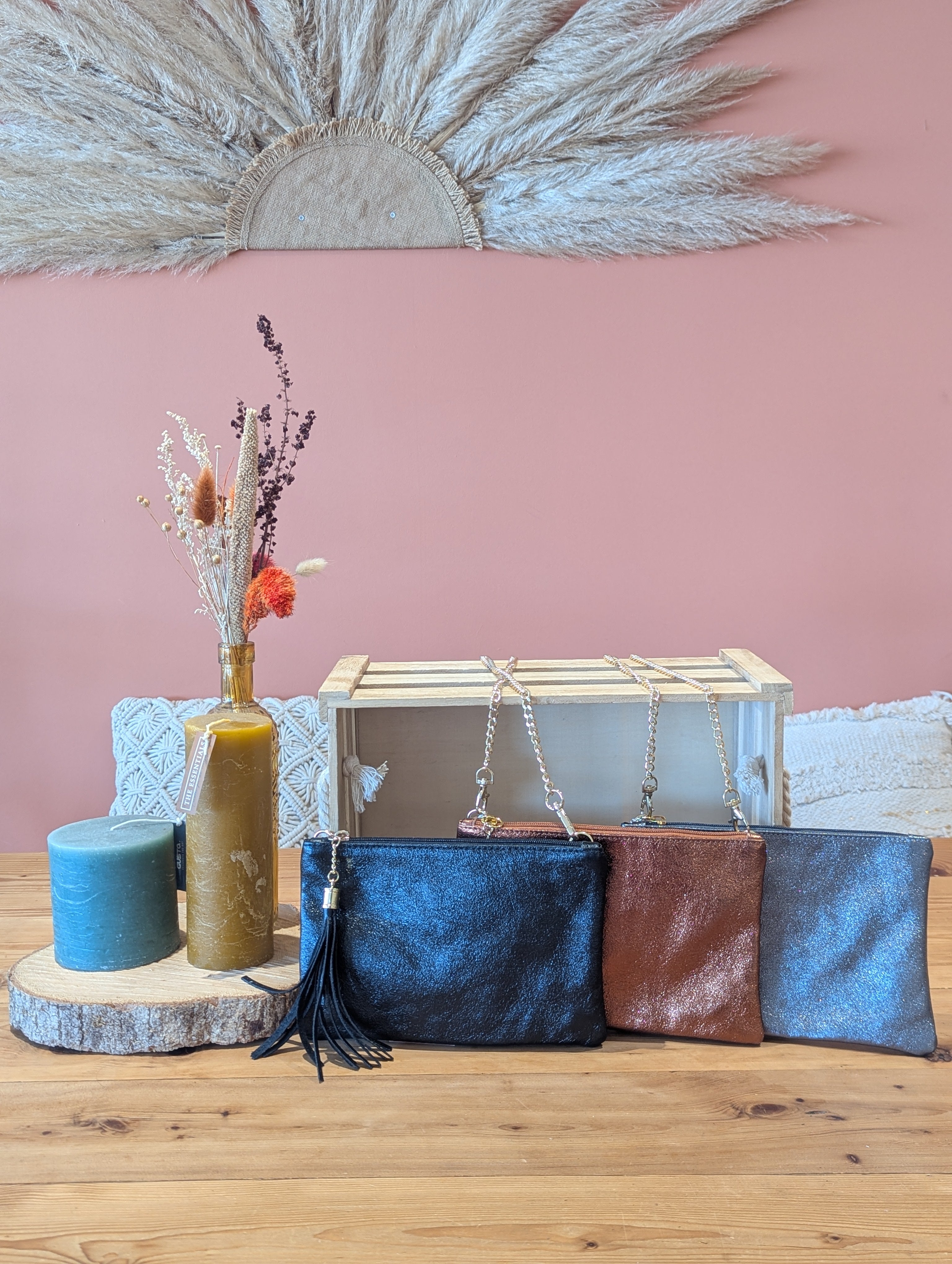 Sac Bandoulière  Paris - 3 coloris