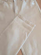 Jeans Paul - Jeans Taille Haute Beige