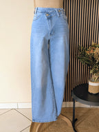 Jeans Jim - Jeans Taille Haute Assymétrique