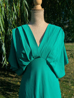 Robe Anna - Robe Longue Verte