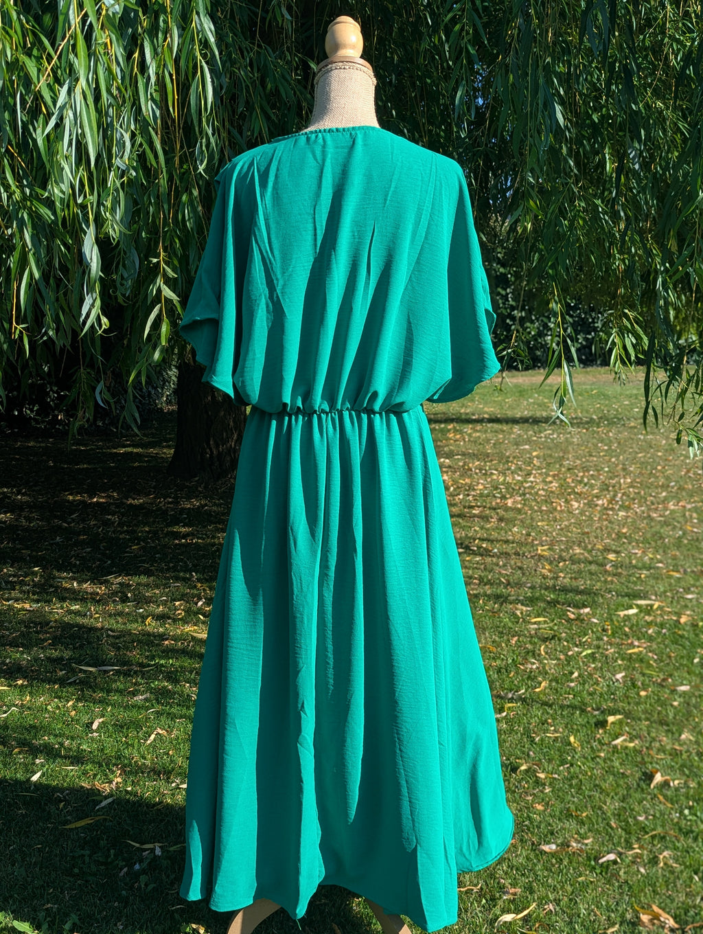 Robe Anna - Robe Longue Verte