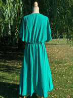 Robe Anna - Robe Longue Verte