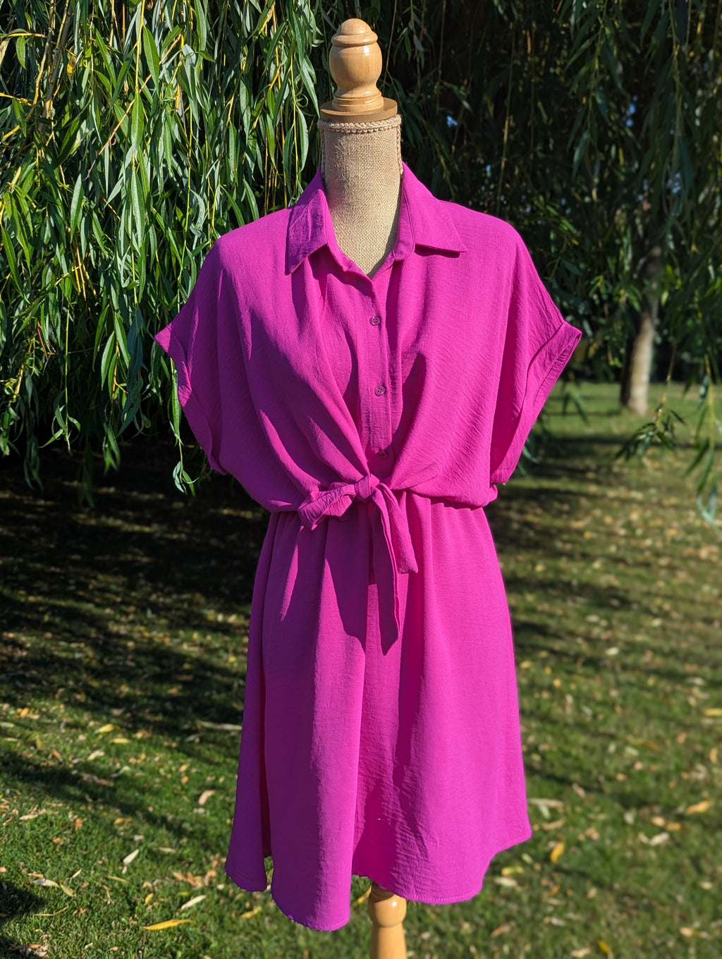 Robe Marine - Robe Courte Bougainvilliers