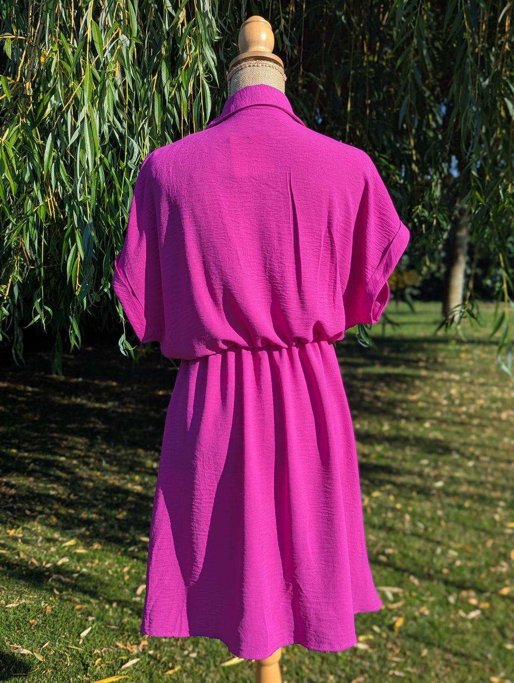 Robe Marine - Robe Courte Bougainvilliers