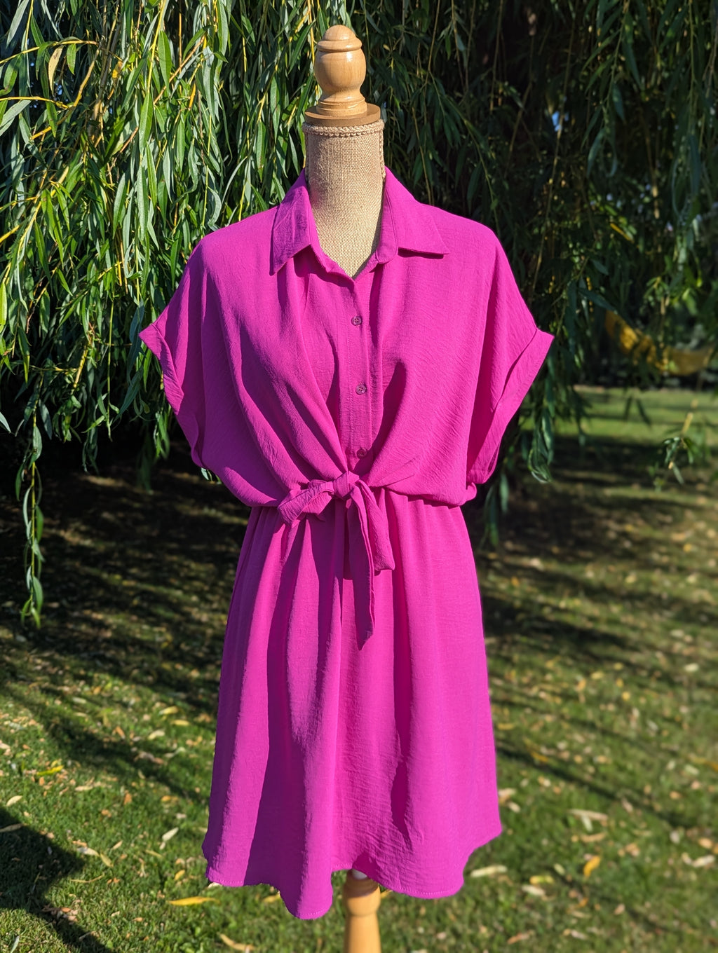 Robe Marine - Robe Courte Bougainvilliers