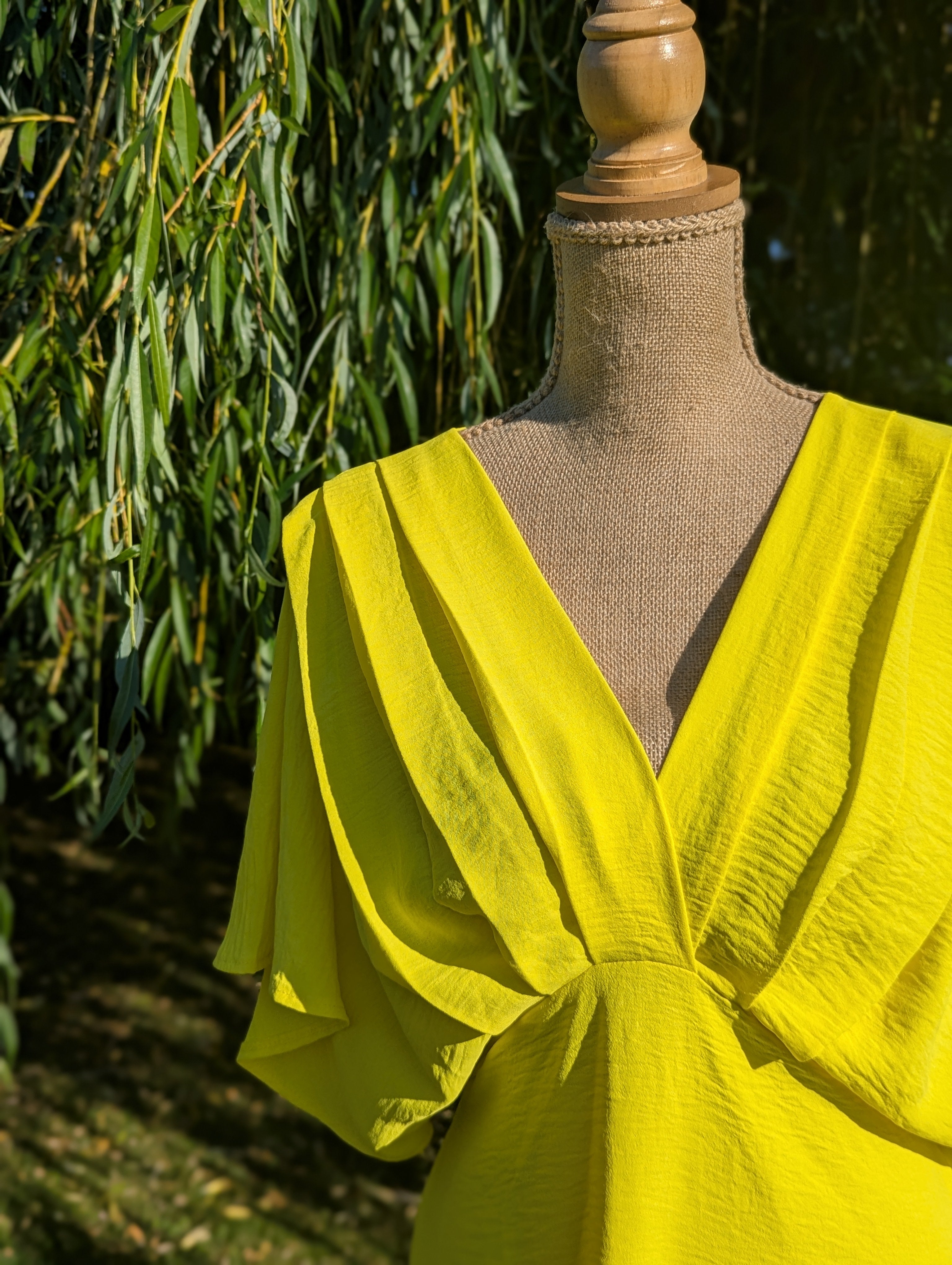 Robe Giulia - Robe Courte Jaune
