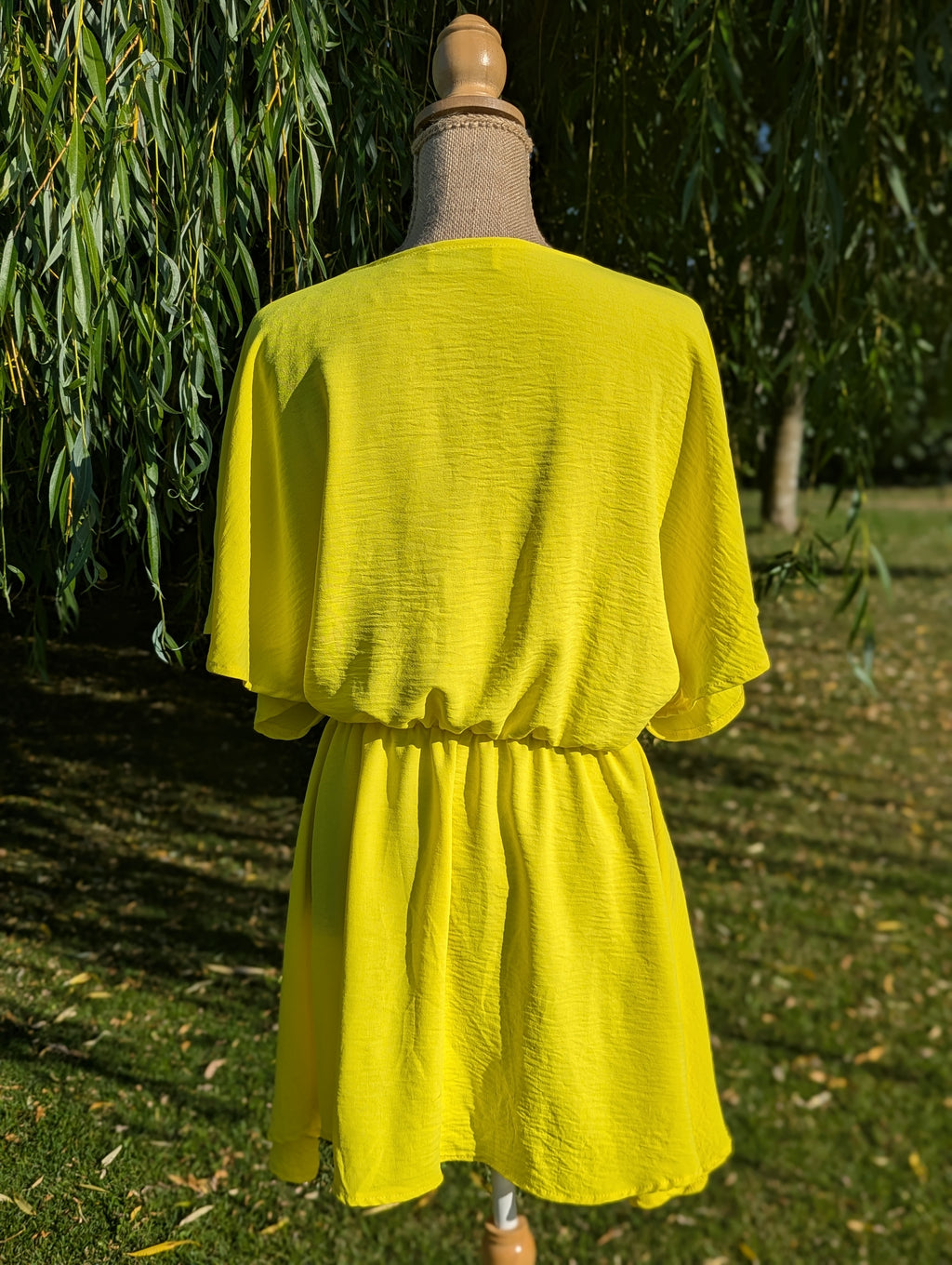 Robe Giulia - Robe Courte Jaune