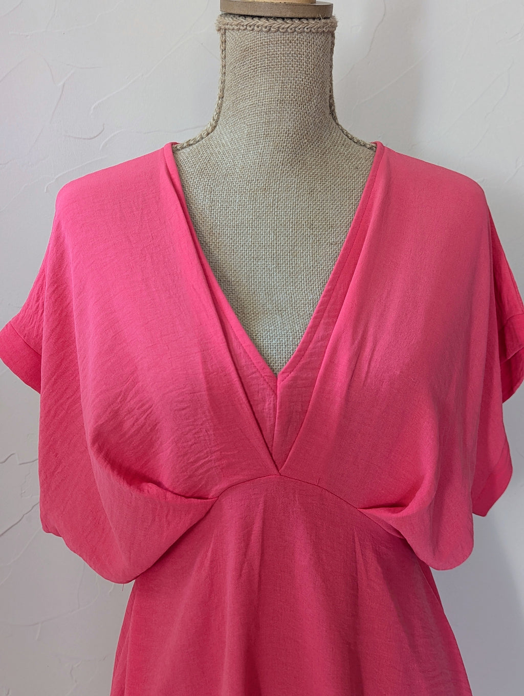 Robe Giulia Dos Ouvert - Robe Courte Corail