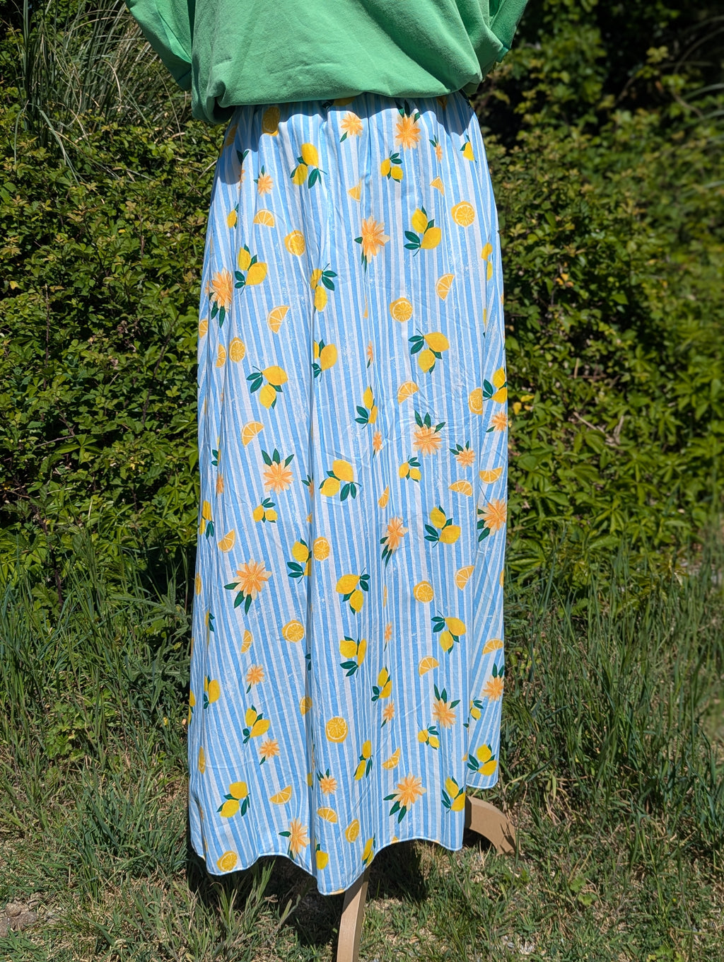 Jupe Ariane - Jupe Longue Citrons