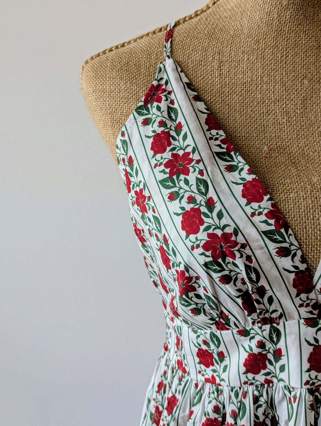 Robe Ninon - Robe Dos Nu Fleurie