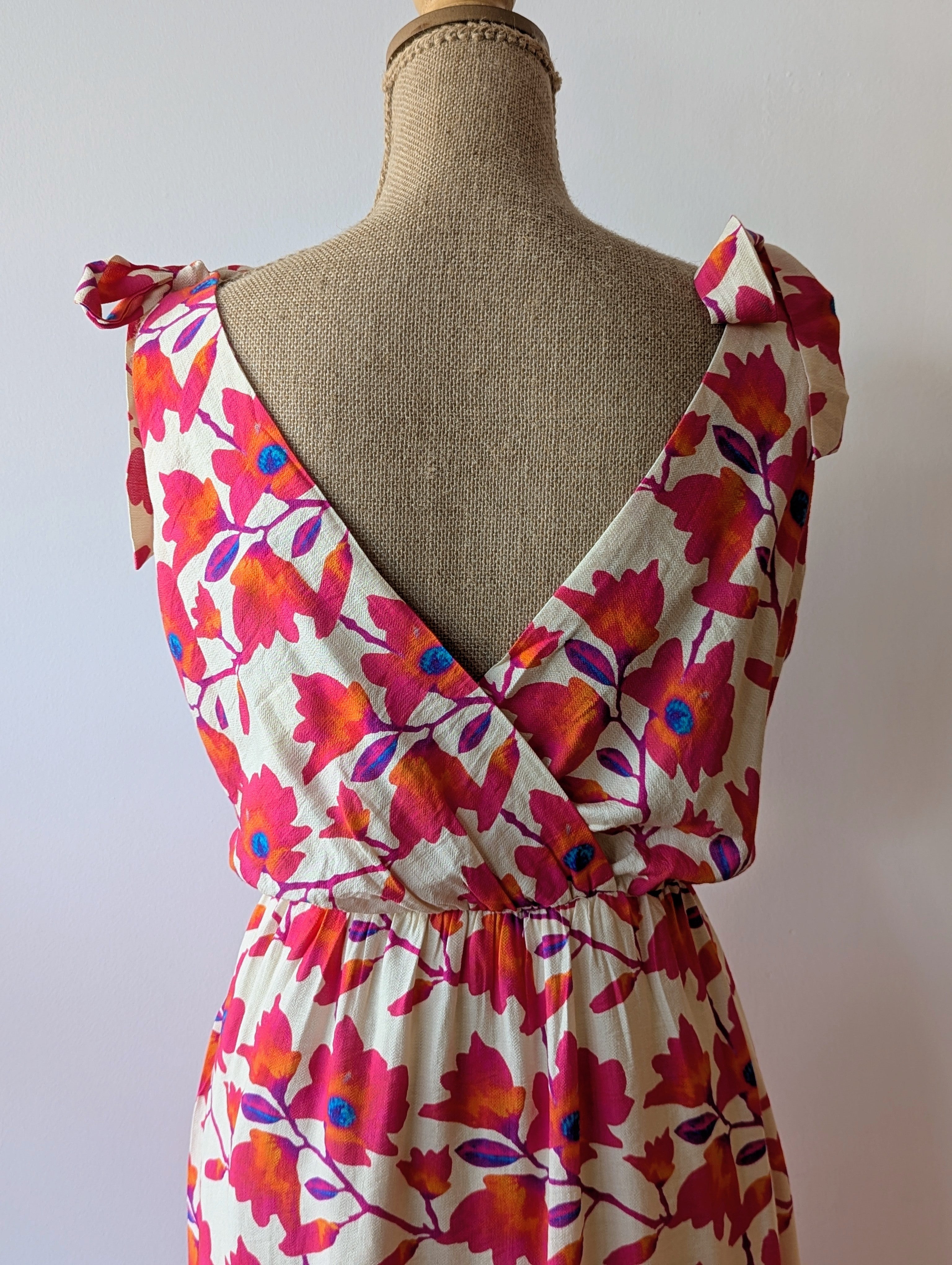 Robe Fleurie Bretelle Femme
