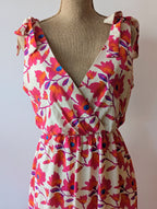 Robe Longue Fleurie Bretelle Femme