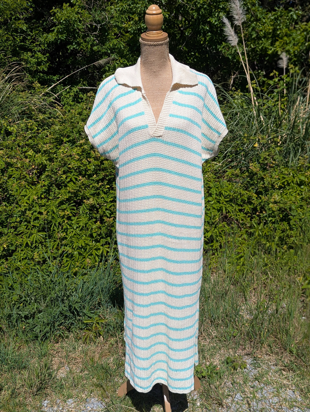 Robe Longue Maille Femme