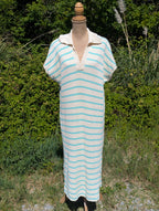 Robe Longue Maille Femme